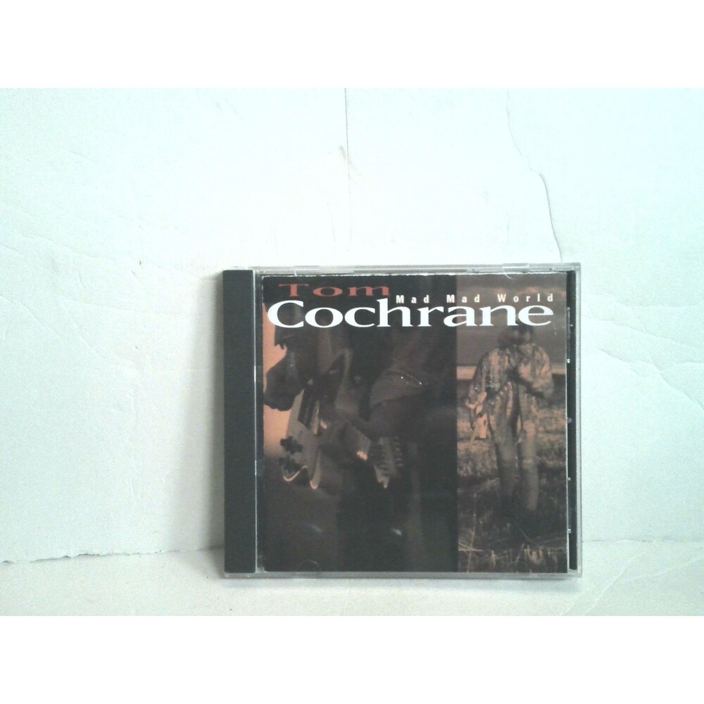 Tom Cochrane Mad Mad World CD 1991 Capitol Records